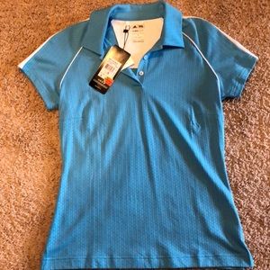 Ladies Adidas golf shirt.
